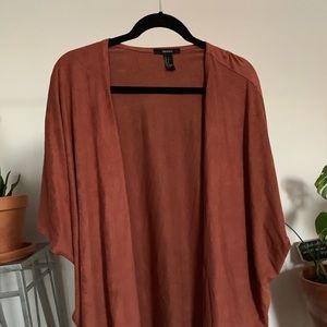 Faux Seude Forever 21 Kimono